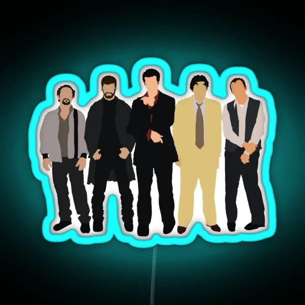 The Usual Suspects RGB Neon Sign