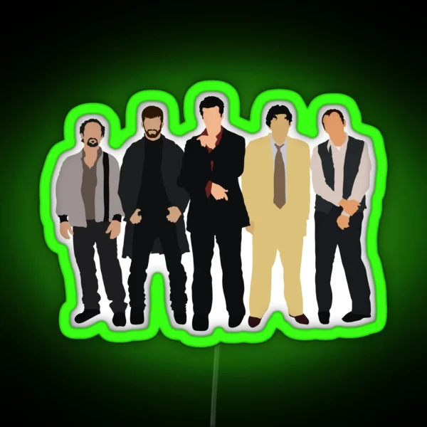 The Usual Suspects RGB Neon Sign