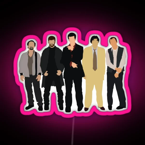 The Usual Suspects RGB Neon Sign