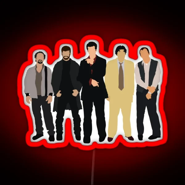 The Usual Suspects RGB Neon Sign
