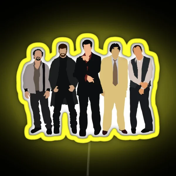 The Usual Suspects RGB Neon Sign