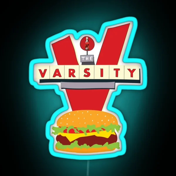 The Varsity Atlanta Collection RGB Neon Sign