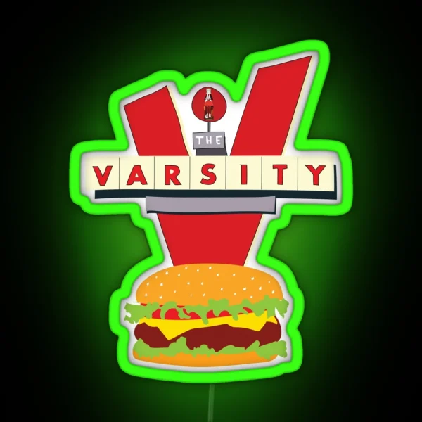 The Varsity Atlanta Collection RGB Neon Sign