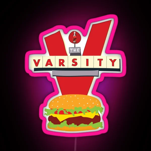 The Varsity Atlanta Collection RGB Neon Sign