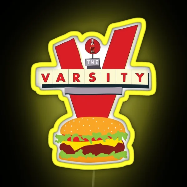 The Varsity Atlanta Collection RGB Neon Sign