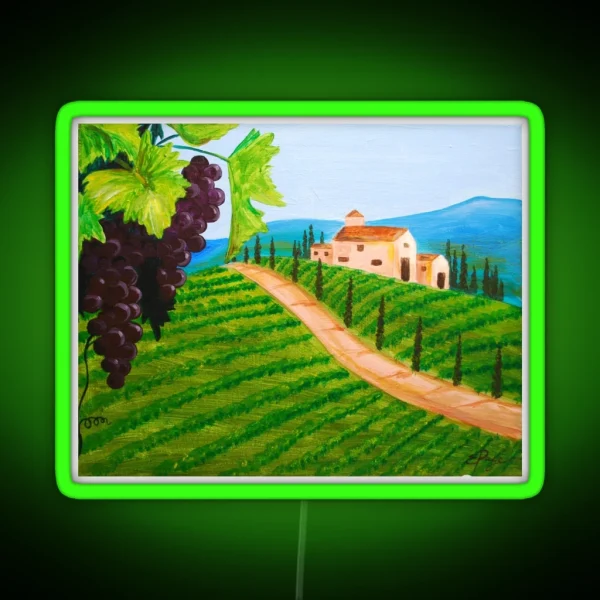 The Vineyard RGB Neon Sign