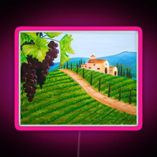The Vineyard RGB Neon Sign