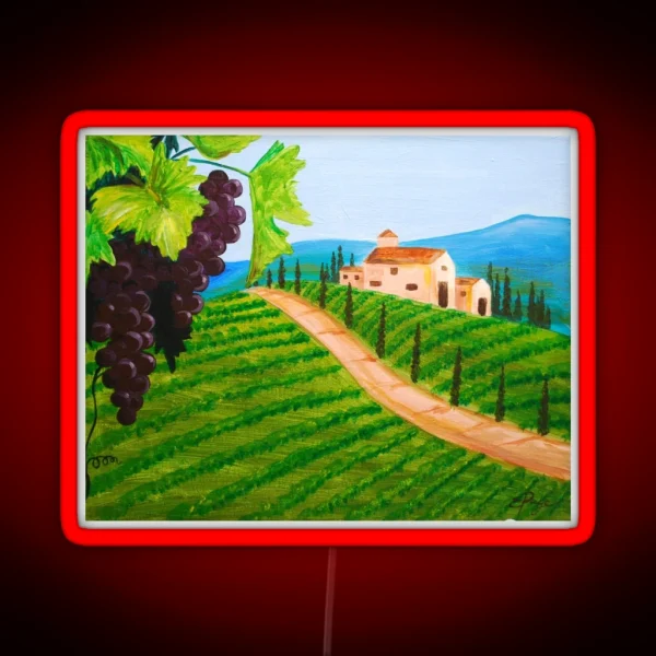The Vineyard RGB Neon Sign