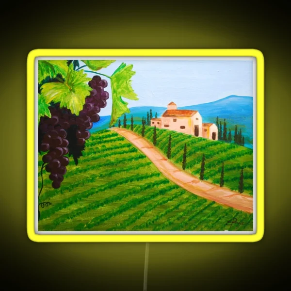 The Vineyard RGB Neon Sign