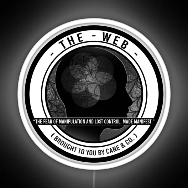 The Web Badge RGB Neon Sign