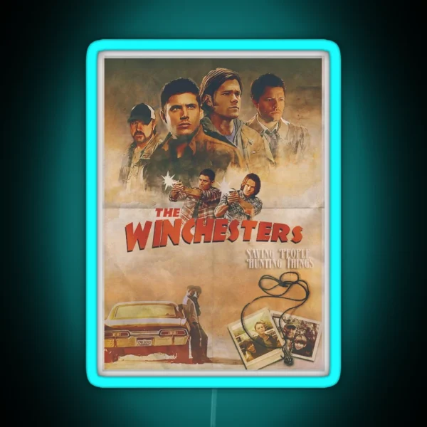 The Winchesters RGB Neon Sign