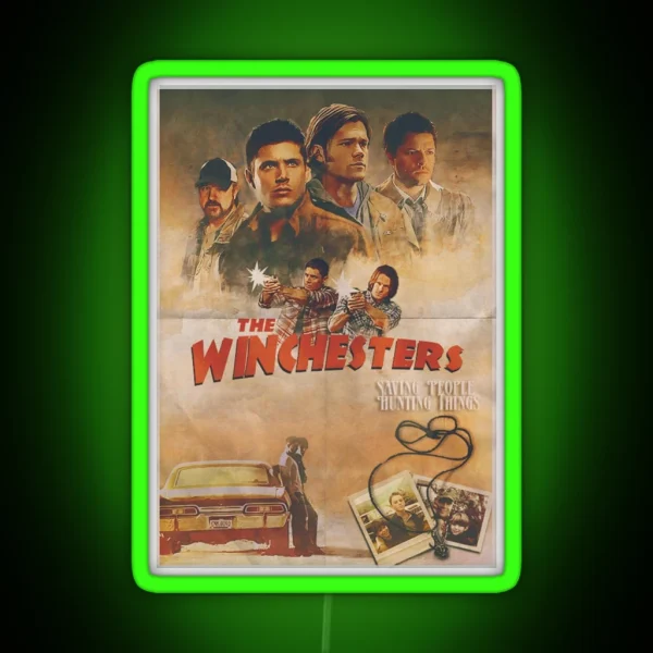 The Winchesters RGB Neon Sign