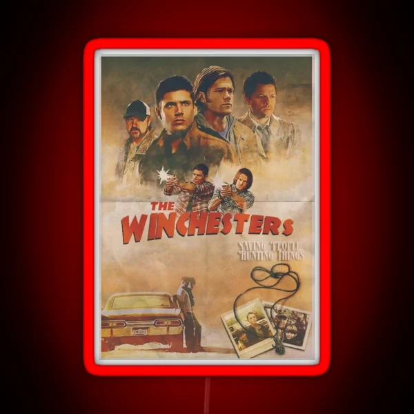 The Winchesters RGB Neon Sign