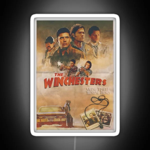 The Winchesters RGB Neon Sign