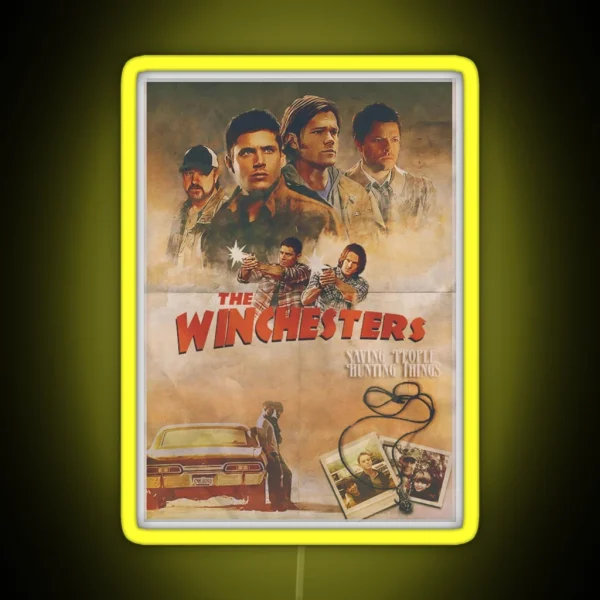 The Winchesters RGB Neon Sign
