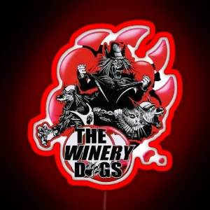 The Winery Dogs Band RGB Neon Sign
