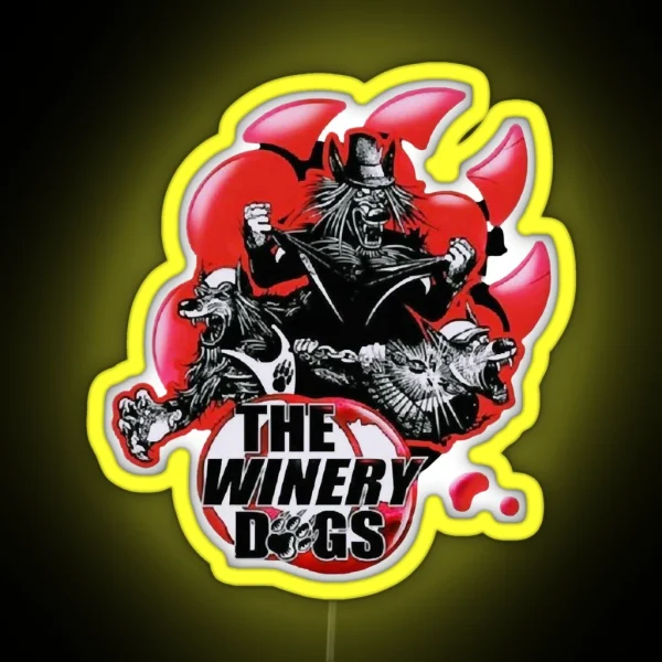 The Winery Dogs Band RGB Neon Sign