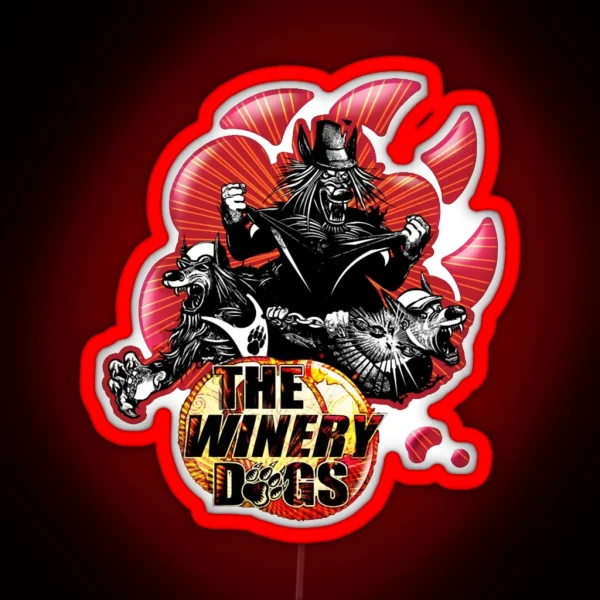 The Winery Dogs RGB Neon Sign