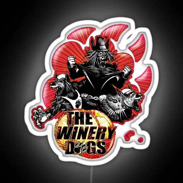 The Winery Dogs RGB Neon Sign