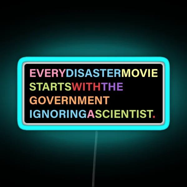 The Wisdom In Fiction RGB Neon Sign