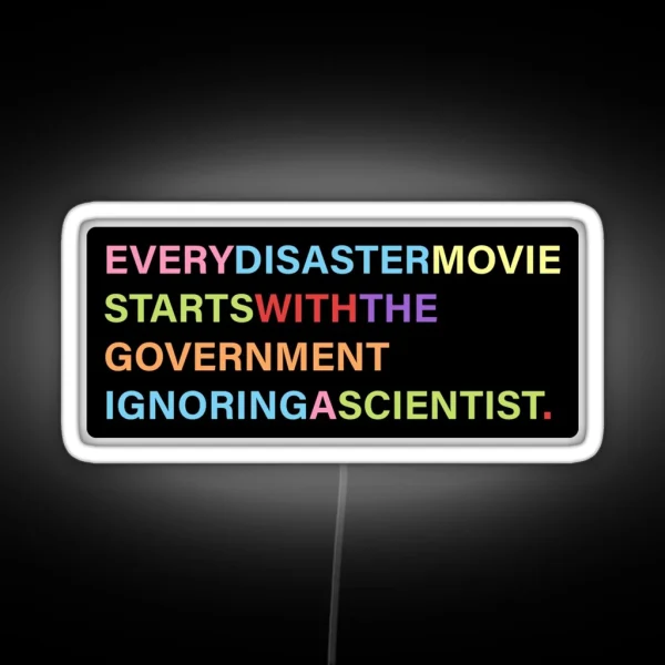 The Wisdom In Fiction RGB Neon Sign