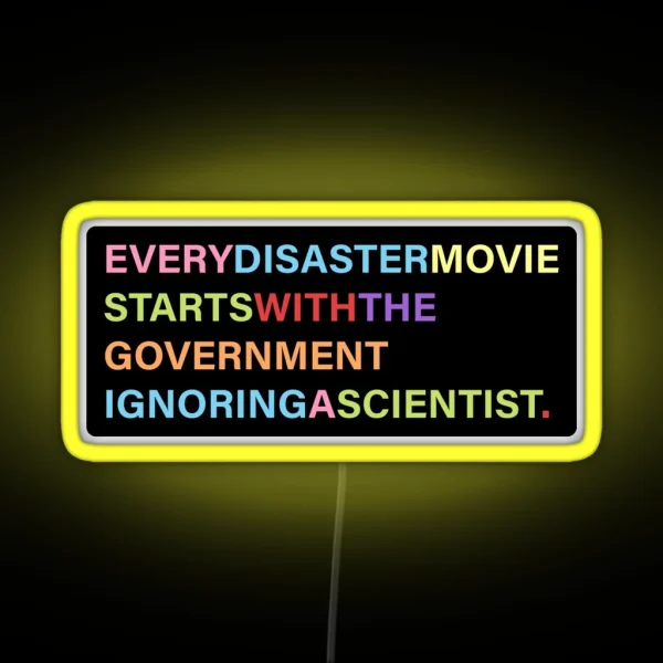 The Wisdom In Fiction RGB Neon Sign