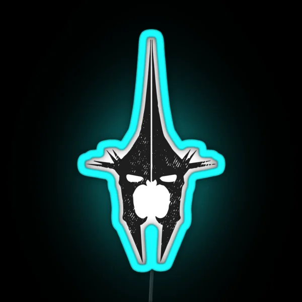 The Witch King Black Print RGB Neon Sign