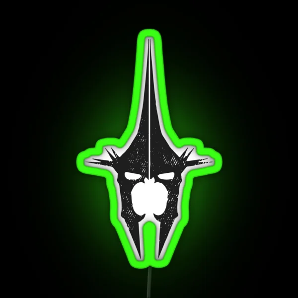 The Witch King Black Print RGB Neon Sign