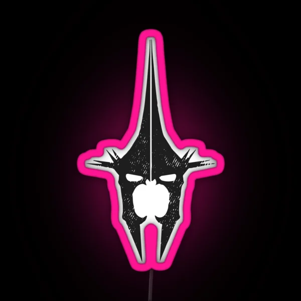 The Witch King Black Print RGB Neon Sign