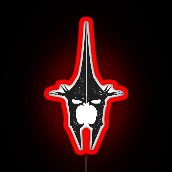 The Witch King Black Print RGB Neon Sign