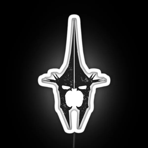 The Witch King Black Print RGB Neon Sign