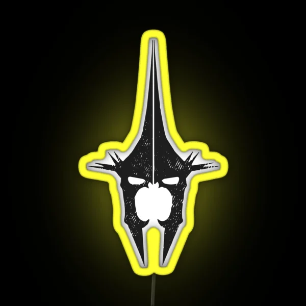 The Witch King Black Print RGB Neon Sign