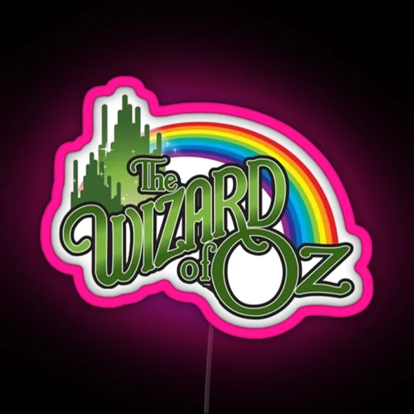 The Wizard Of Ozzzz RGB Neon Sign
