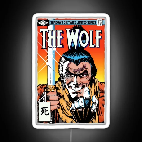 The Wolf V2 RGB Neon Sign