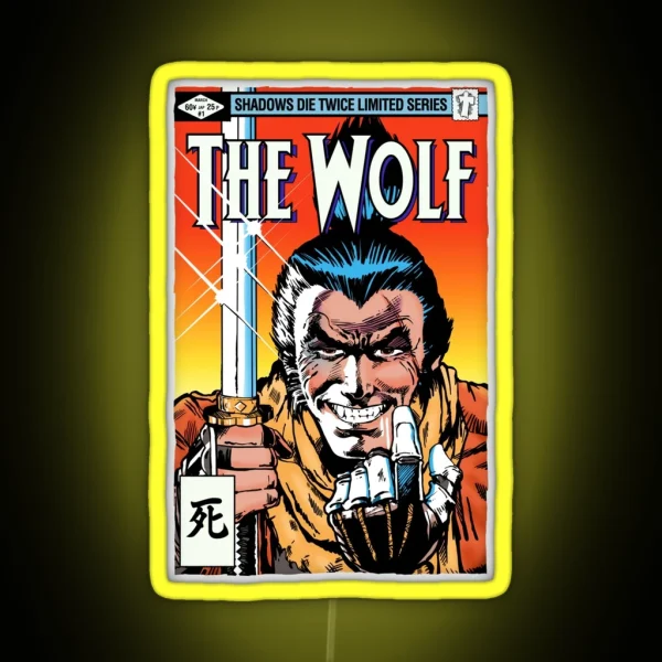 The Wolf V2 RGB Neon Sign