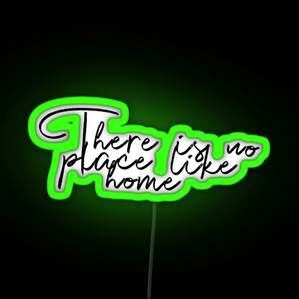 The Wonderful Wizard Of Oz Quote RGB Neon Sign