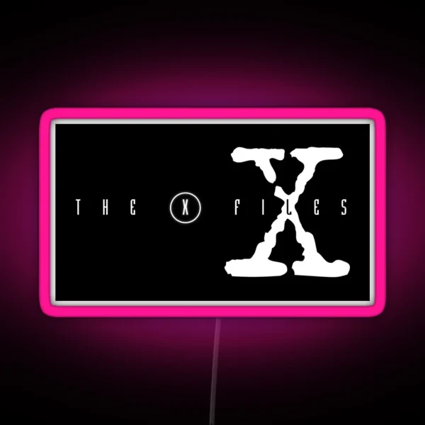 The X Files RGB Neon Sign