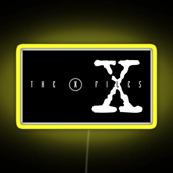 The X Files RGB Neon Sign