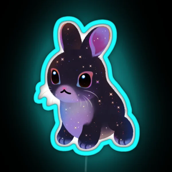 The Year Of Black Rabbit RGB Neon Sign
