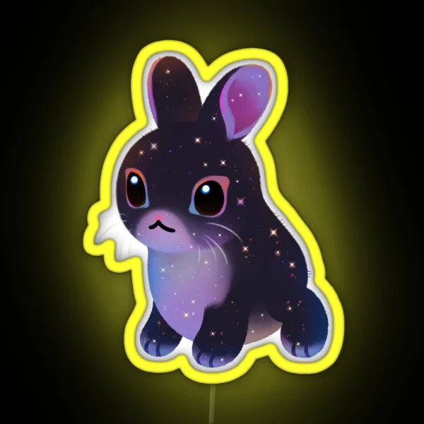 The Year Of Black Rabbit RGB Neon Sign