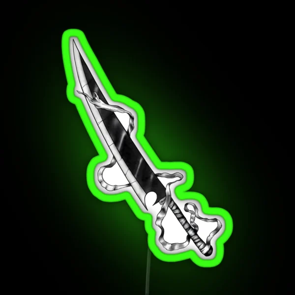 The Zangetsu Sword RGB Neon Sign