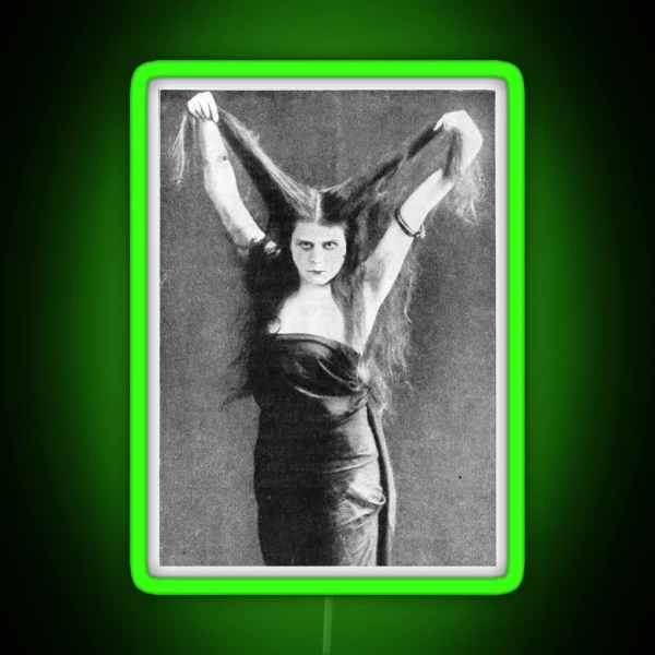 Theda S Hair RGB Neon Sign