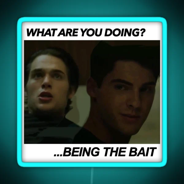 Theo And Liam Being The Bait Teen Wolf RGB Neon Sign