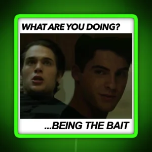 Theo And Liam Being The Bait Teen Wolf RGB Neon Sign