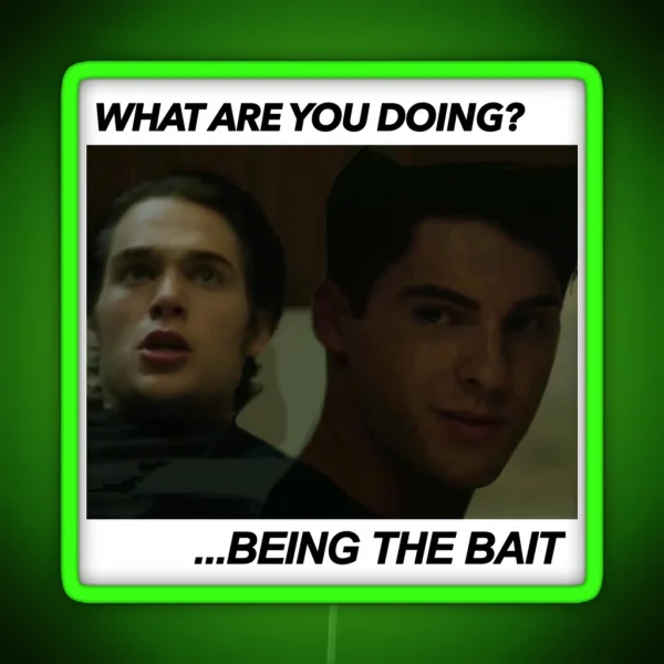 Theo And Liam Being The Bait Teen Wolf RGB Neon Sign