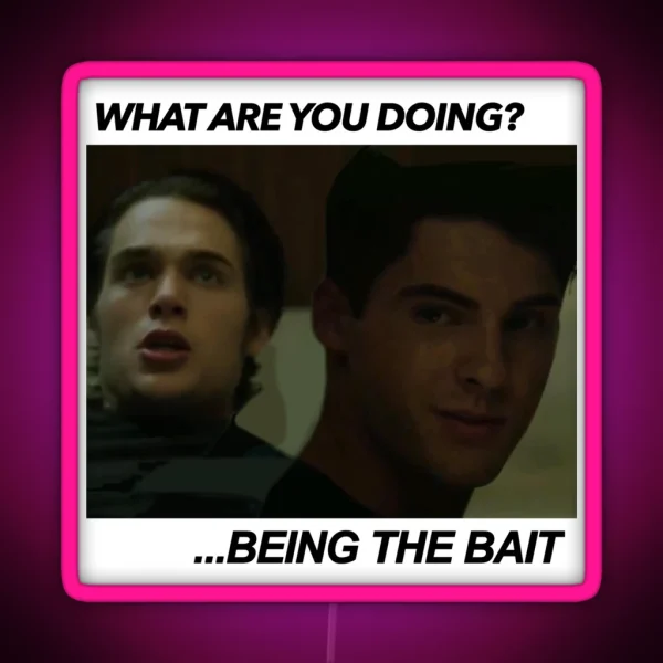 Theo And Liam Being The Bait Teen Wolf RGB Neon Sign