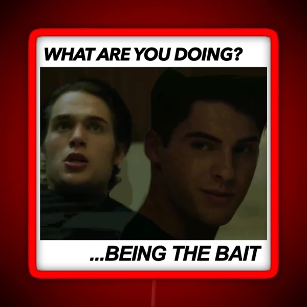 Theo And Liam Being The Bait Teen Wolf RGB Neon Sign