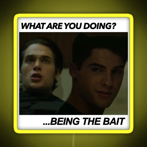 Theo And Liam Being The Bait Teen Wolf RGB Neon Sign