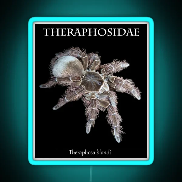 Theraphosa Blondi Goliath Birdeater World S RGB Neon Sign