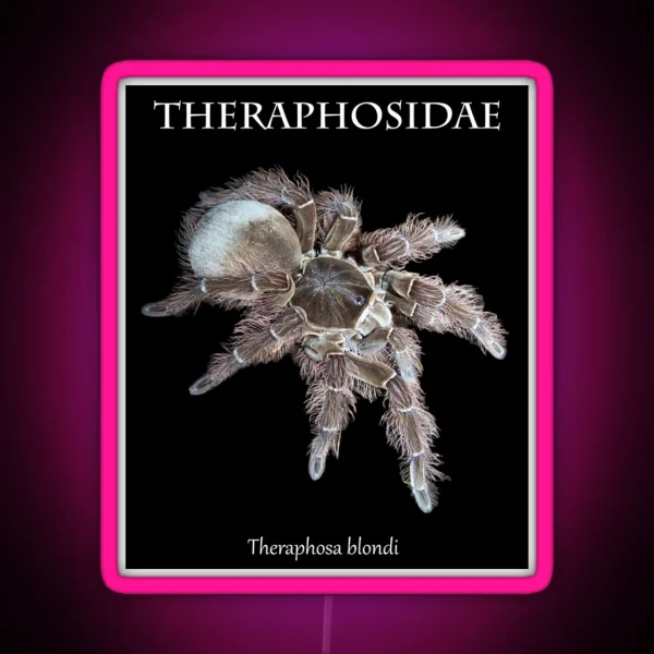 Theraphosa Blondi Goliath Birdeater World S RGB Neon Sign
